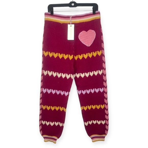 LoveShackFancy Chabela Pant in Warm Heart - Picture 3 of 3